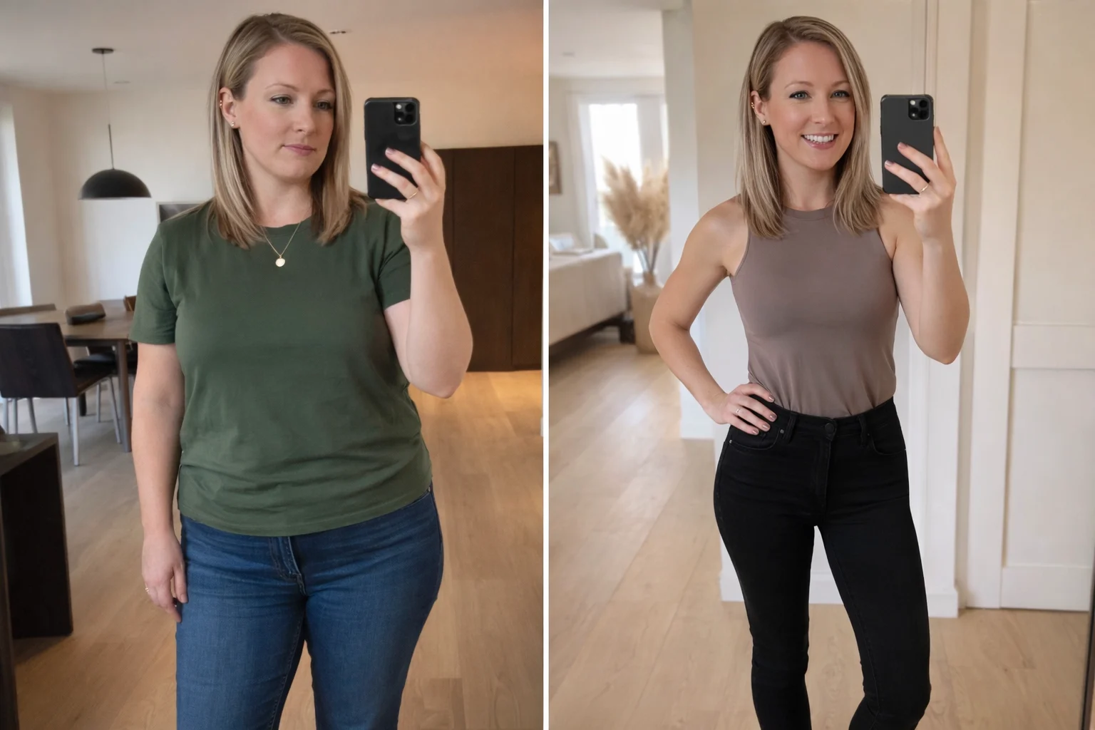 Emily's before and after transformation with Liver Complex